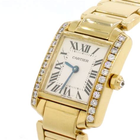 cartier tank women watch|pre owned cartier tank watches.